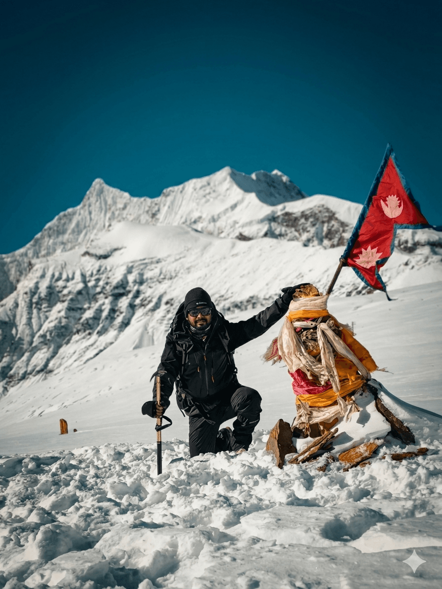 Anupam Sen — Himalayan summit